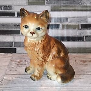 Brinn's Japan antique vintage cat 🐈 figurine